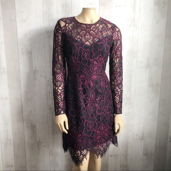 Hutch Dresses & Skirts - ❌SOLD❌ [[Hutch] Lace Long Sleeve Sheath Dress